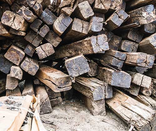 Railroad ties are considered special waste and require a specific means of disposal. Call your local Agency for fees and disposal availability.